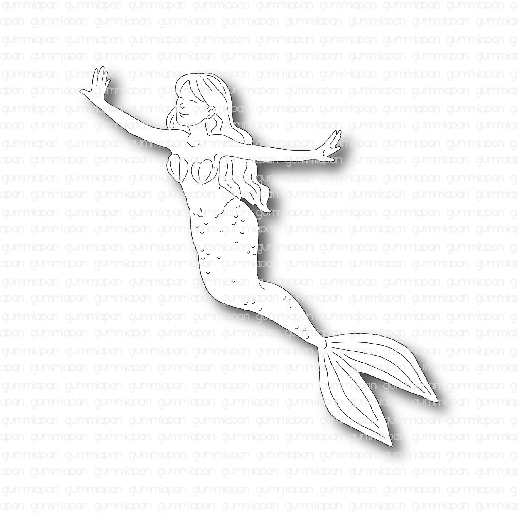 Mermaid Gummiapan Mermaid gummiapan